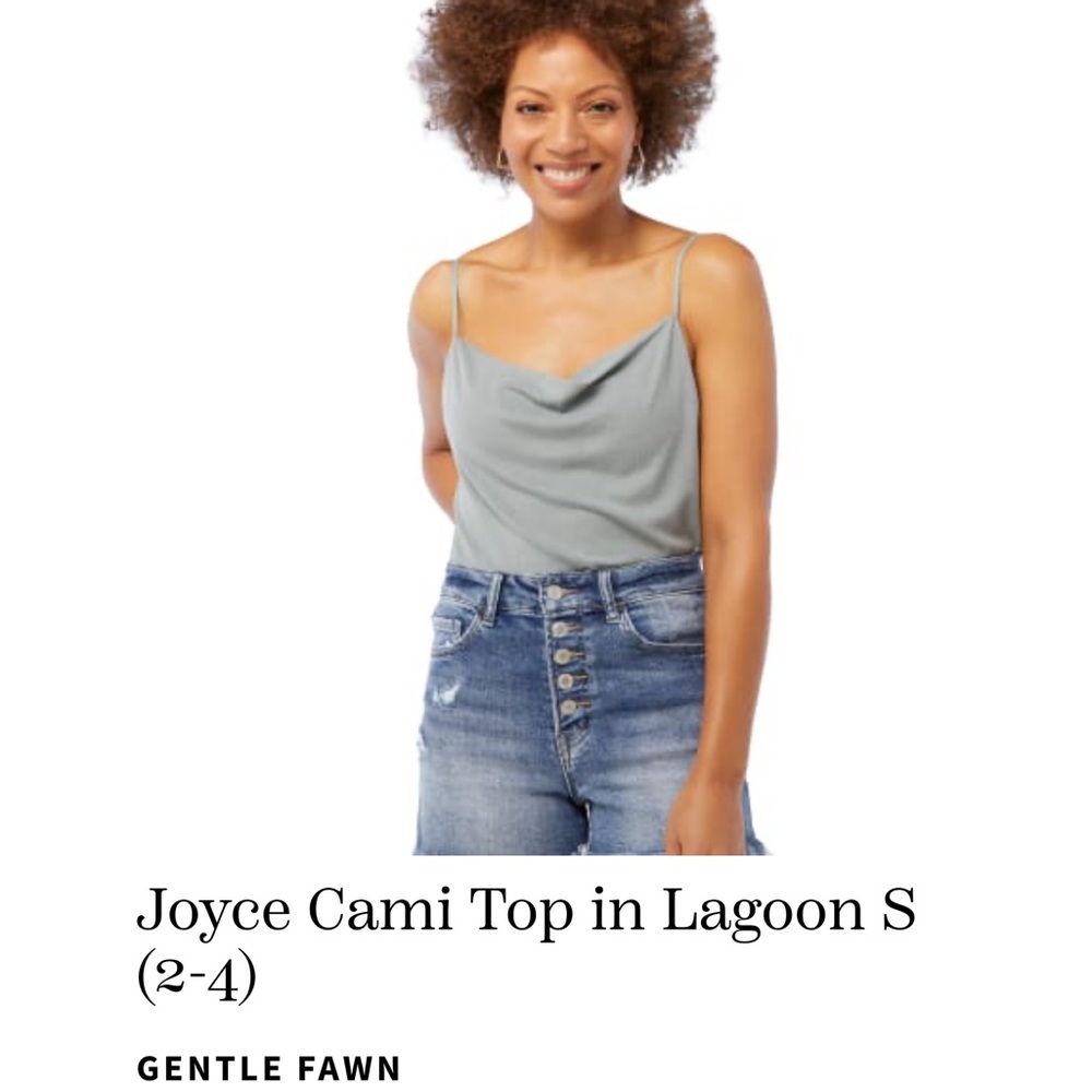 NWT Gentle Fawn Cowl Neck Cami top